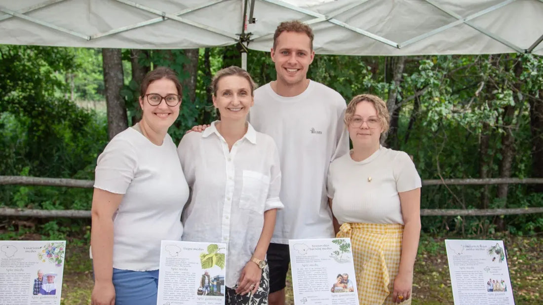 Medaus someljė komanda: lietuviško medaus ambasadoriai