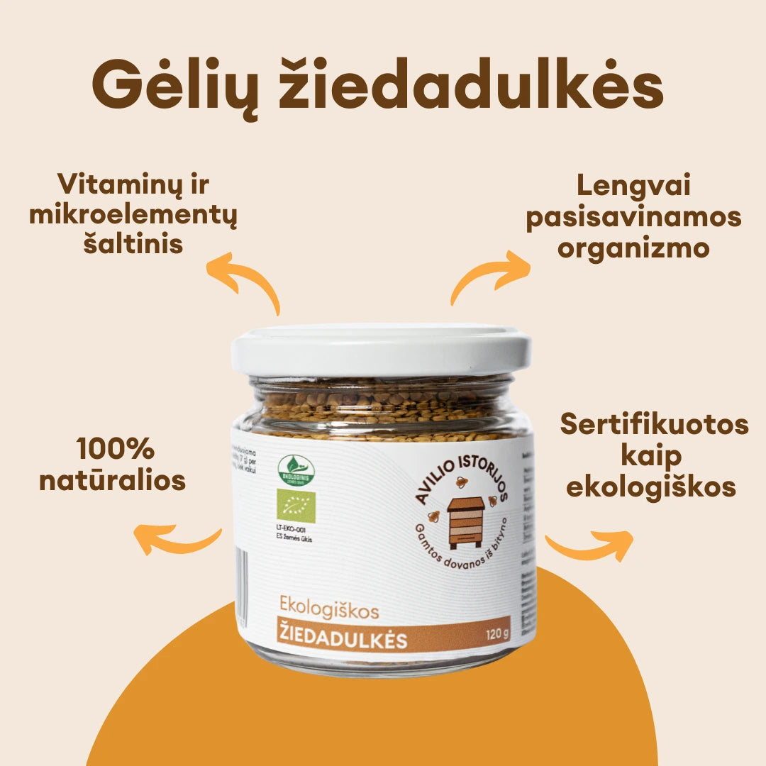 Biciu ziedadulkiu nauda sveikatai