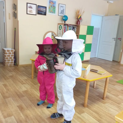 Edukacija vaikams apie bites ir bičių produktų degustacija