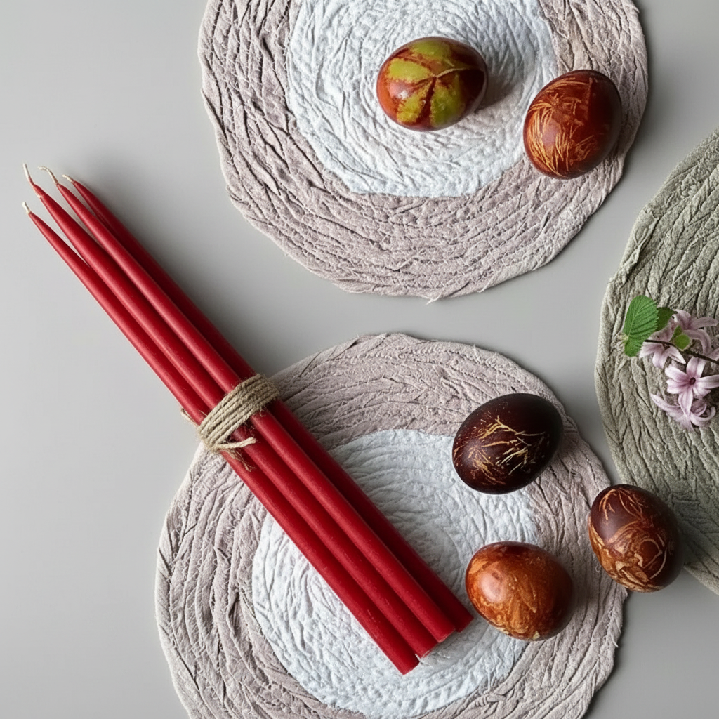 Ilgos PLONOS bordinės vaško žvakės