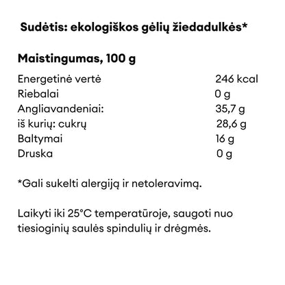 biciu ziedadulkes ekologiskos
