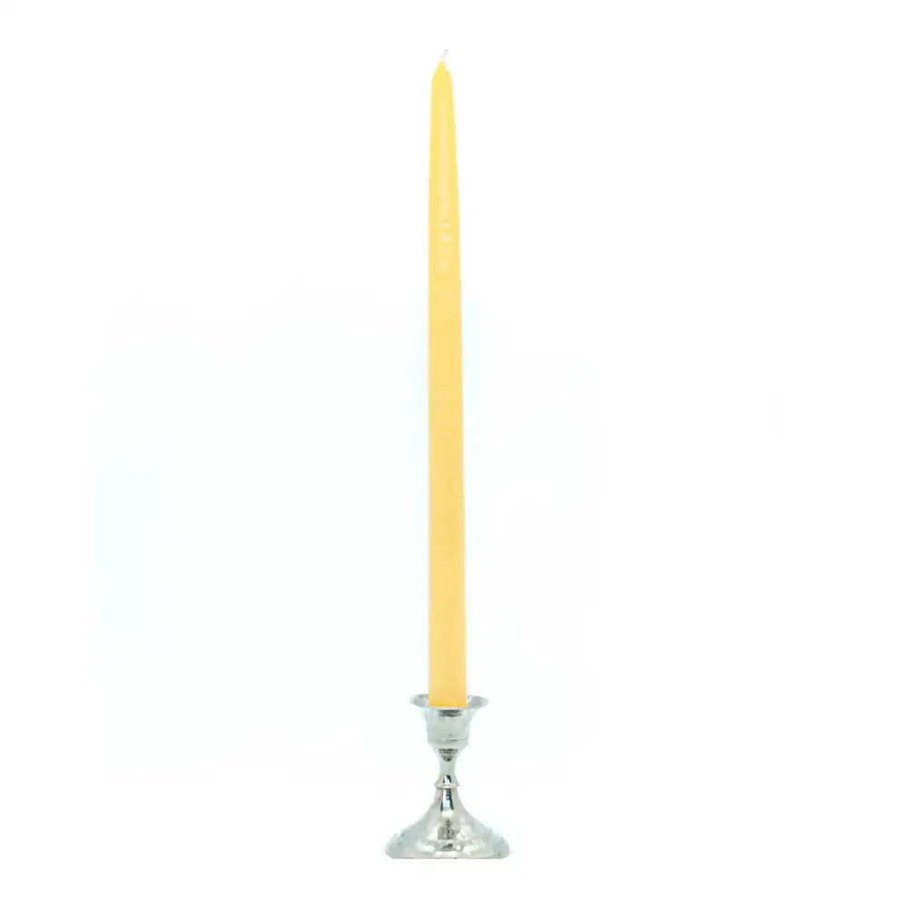 KLASIKINĖS pietų STALO bičių vaško žvakės, 30 cm