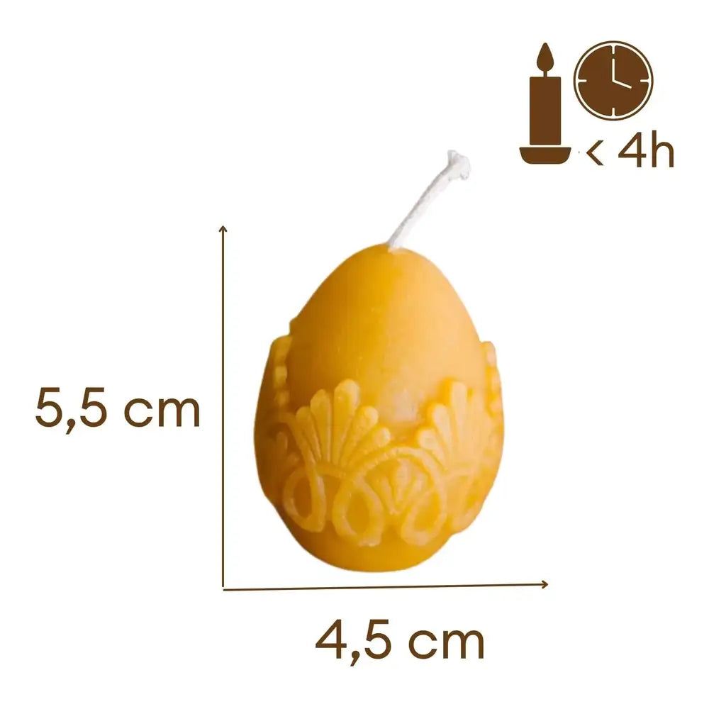 Žvakės VELYKOMS kiaušiniai MARGUČIAI | 4 arba 6 vnt